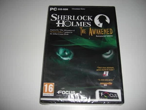 Sherlock Holmes THE AWAKENED Remastered Edition Pc DVD Rom FO - NEW & SEALED - Picture 1 of 2