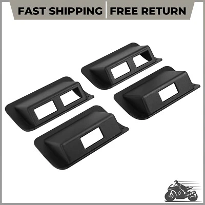 For Hummer H1 1992 - 2006 Aluminum Interior Power Window Switch Bezels Set of 4 - Image 1 of 4