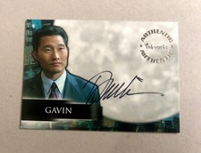 ANGEL Season 3 GAVIN Autograph Card A17 - INKWORKS 2002 Trading Card / Buffy