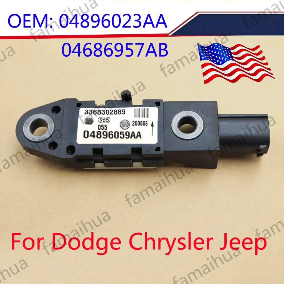 Sensor de impacto lateral del sistema 04896023AA para Chrysler Town Country Dodge 04686957AB Foto 1 de 4