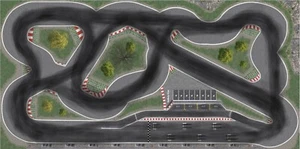 Racetrack Rennstrecke Driftstrecke +Extras für Dr!ft oder Siku 300cm x 150cm hs - Bild 1 von 7