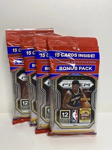 Lot of 4 - 2020-2021 Panini Prizm NBA Basketball Cello Pack Factory Sealed - Bild 1 von 2
