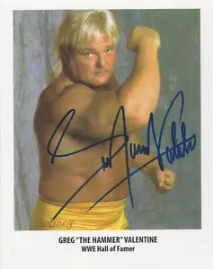 Greg Valentine - WWE Champion signed photo - Picture 1 of 1
