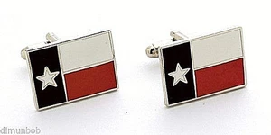 Texas  Lone Star Flag Cuff Links - Picture 1 of 1