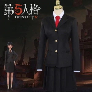 Identity V Tomie Cosplay Costume Yidhra Skin JK Uniform Full Set Black Outfits  - Picture 1 of 8