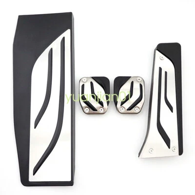 Cubierta de pedal de freno de gas de coche MT sin silpa para BMW serie 1 2 3 4 5 6 M2 M3 M4 M5 M6 Foto 1 de 4