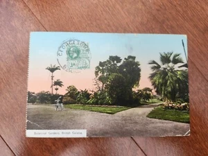 1910 Georgetown British Guiana Postcard Postmarked Postal History - Picture 1 of 2