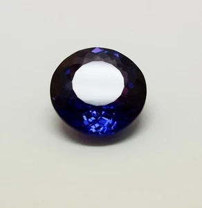 💫 Purple Tanzanite Pendant Necklace 🌙 | 45 Ct Elegant Round Cut Gift Jewelry - Picture 1 of 9
