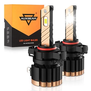AUXBEAM 5202 2504 LED Fog Light Bulb Conversion Kit White 44W 8000LM Super White - Picture 1 of 12