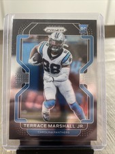 2021 Panini Chronicles - Prizm Black Silver Prizm #PB-13 Terrace Marshall Jr....