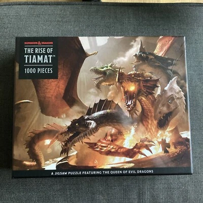 Dungons & Dragons - The Rise of Tiamat Dragon Puzzle 1000 Pieces.  - Image 1 of 4