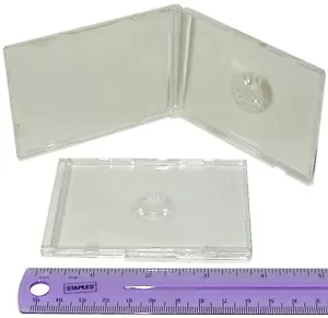 (400) CDBS48CLBC Business Card CD Jewel Boxes Cases Ultra Thin 4mm Replacements - Bild 1 von 1