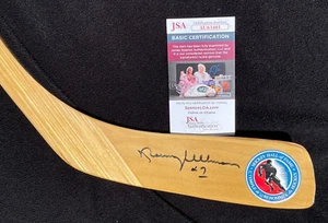 Bastón de estadísticas del Salón de la Fama de los Detroit Red Wings firmado por Norm Ullman certificado de autenticidad JSA - Imagen 1 de 2