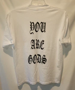 ASCEND You are Gods Streetwear Tee Unisex MED 6.5oz Los Angeles Apparel Cotton - Picture 1 of 10