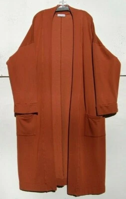  Nuevo con etiquetas Abrigo DIDION Bryn Walker SEQUOIN Algodón Orgánico/Bambú Polar 1X Foto 1 de 3