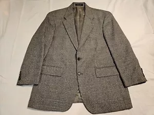 Ralph Lauren Herren 42R 2 Zwei Knopf Anzug Sakko Sport Mantel Seide Wolle Glen Plaid - Bild 1 von 22