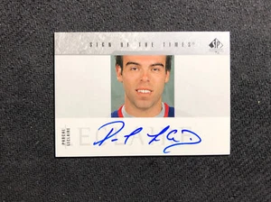 2003-04 UPPER DECK SP AUTHENTIC PASCAL LECLAIRE SIGN OF THE TIMES AUTO #SOT-PL - Picture 1 of 2