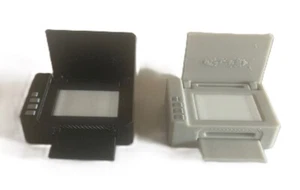 Impresora miniatura para casa de muñecas escala 1/12 negra o gris claro SK096 o SK097 - Imagen 1 de 6