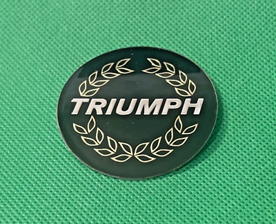 TRIUMPH - INSIGNIA/EMBLEMA COCHE VINTAGE - 54 MM DIA Foto 1 de 2