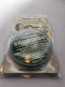 Vernici viso Snazaroo colore classico verde vernice trucco viso e corpo a base acqua - Foto 1 di 4