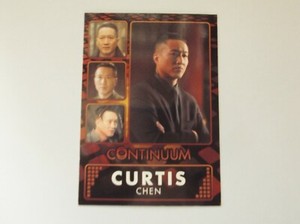 Rittenhouse: Continuum "CURTIS CHEN" #CH18 Trading Card 2015 Chase card