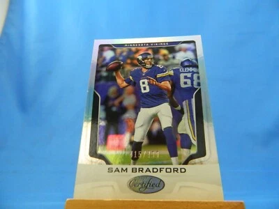 Sam Bradford Certified 2017 /499 - Image 1 of 2