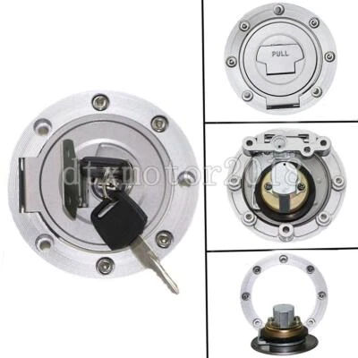 Fuel Gas Tank Cap Lock For Yamaha XVS1300A V-Star 2007-2009 2011-2015 Foto 1 de 4