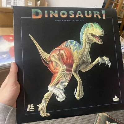 Dinosaur Laserdisc A&E video Educational Kids Lumivision Arts ! - Image 1 of 3