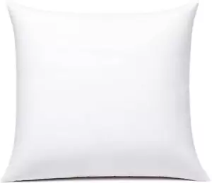 JIEITIVE Throw Pillow Inserts Hypoallergenic Premium Pillow Stuffer Square Form - Picture 1 of 7