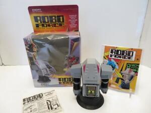 Robo Force Enemy Dictator 1984 Ideal Robot Action Figure Open New C-9.5