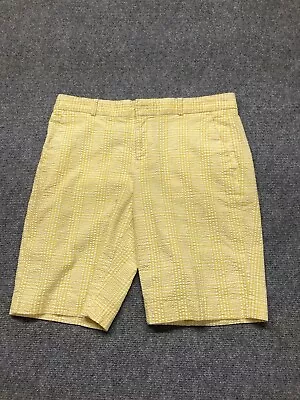 Banana Republic Shorts Women’s Size 6 Yellow Chinos - Image 1 of 4