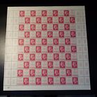 FEUILLE SHEET MARIANNE CHEFFER PÉRIGUEUX N°1643 x50 1970 NEUF  ** LUXE MNH