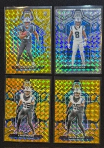 2024 Panini Mosaic - Carolina PANTHERS Team Lot of (4) Mosaic Prizms (A) - Picture 1 of 4