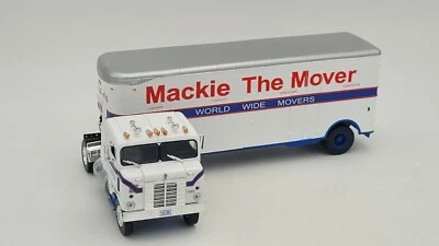 CAMION AMERICAIN N°38 KENWORTH BULLNOSE SEMI-REMORQUE FOURGON 1951 ALTAYA 1/43 - Photo 1/4