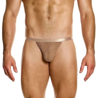 Modus Vivendi Mesh Through String mens underwear thong brief male pouch slip - Image 1 of 2