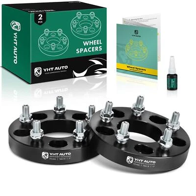 2x 5x4.75" a 5x4.5" Adaptador de rueda M12x1.5 tacos 73mm 1" para Chevrolet Corvette Foto 1 de 4