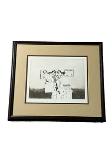VTG CHARLES BRAGG ORIGINAL PENCIL SIGNED   "ENT"DOCTOR OF MUSIC AKAI U. 184 /300 - Picture 1 of 11