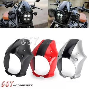 Motorcycle Headlight Fairing Mask for Honda Rebel CMX250 CMX300 CMX500 2017-2022 - Picture 1 of 13