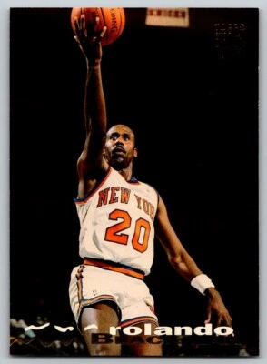 1993-94 Topps Stadium Club Rolando Blackman #342 New York Knicks - Image 1 of 2