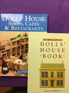 2 Books By Jean Nesbett: Dolls House Shops & Dolls House Book Clean #434 - Picture 1 of 12