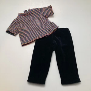 Camisa y pantalones vintage Pleasant Company American Girl primer día solo ver notas - Imagen 1 de 13