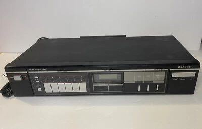 Vintage Sanyo JT-356 Stereo Tuner, Made in Japan, In Great Shape Untested - Image 1 of 4