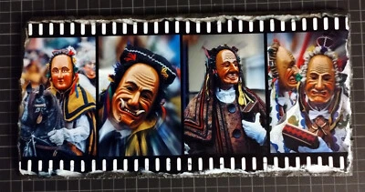 Rottweil Fasnet Schiefertafel 30 cm x 16 cm - Bild 1 von 2