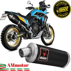 Mivv Yamaha Tenere 700 2022 Terminale Di Scarico Moto Marmitta Dakar Inox Nero - Foto 1 di 4