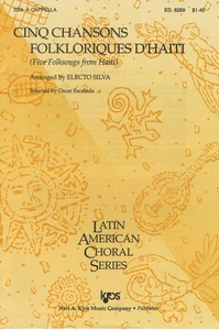 Vintage 1997 Sheet Music — Cinq Chansons Folkloriques d’Haïti — SSA A Cappella — - Picture 1 of 2