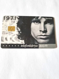 JIM MORRISON / THE DOORS - Telefonkarte Ungarn 800 ft 2001/2003 Selten !! - Bild 1 von 2