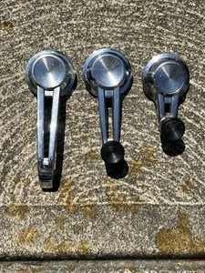 Lot of 3 VINTAGE 1960'S GM #4301746 GM 4304449 WINDOW CRANKS 4304449 Door Handle - Picture 1 of 8