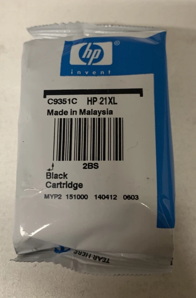 Patrone C9351C HP21XL   schwarz Deskjet 3940 #Fo.o.V0603FOK - Bild 1 von 1