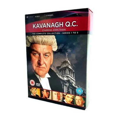 Kavanagh QC Complete Collection Series 1-5 DVD Brit Drama Gift Set Region 2 itv - Image 1 of 4