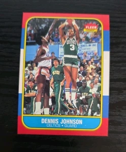 Fleer #50 1986 Dennis Johnson - Imagen 1 de 2